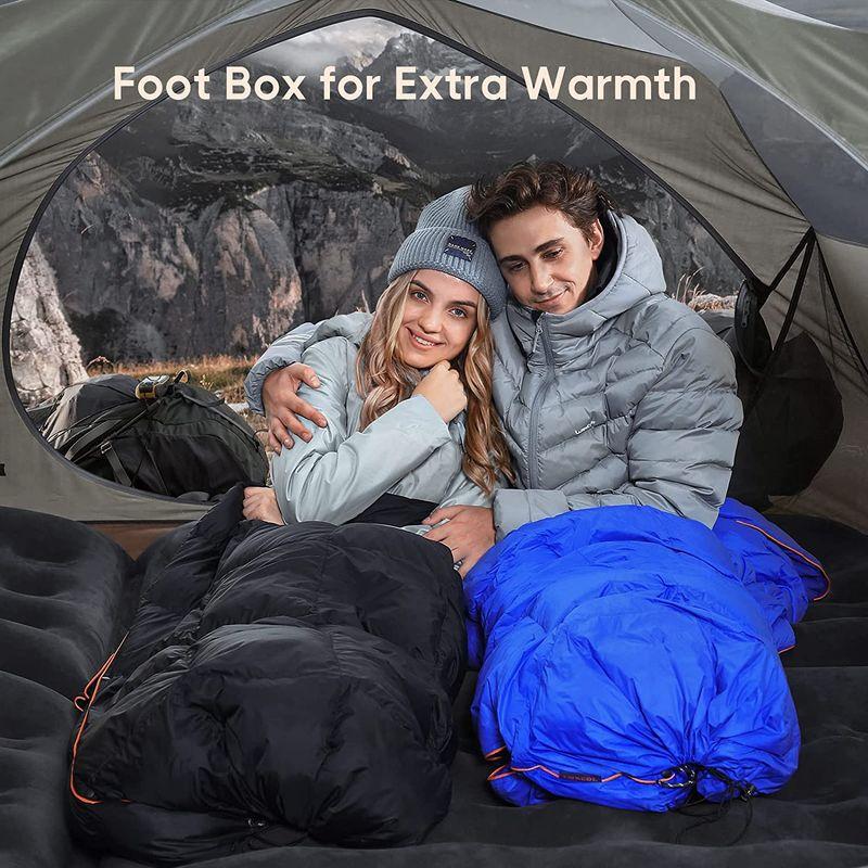 匿名！送料無料！ LUXCOL ダウンキャンプブランケット - 700フィルパワー ふわふわ 暖かい 防水 軽量 ポータブル アウトドア 旅行 キャンプ用 - 【2238775202】(12032円)