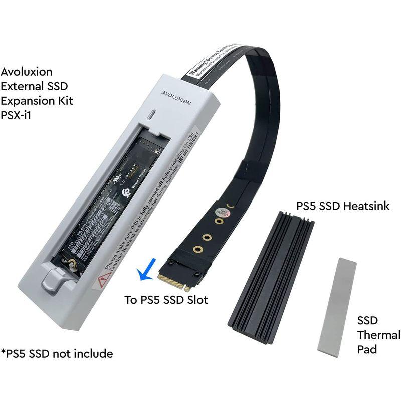 直販超特価 Avolusion PS5 SSD ヒートシンク 外付けSSD拡張キット付き
