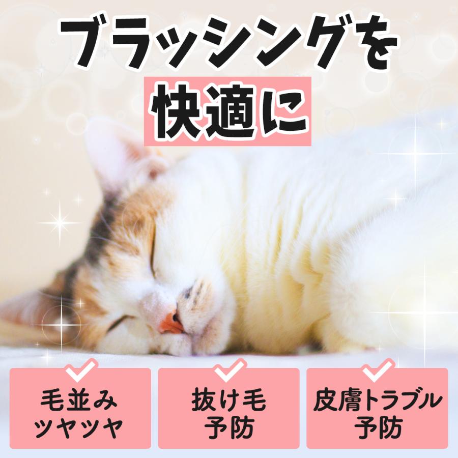 ペット ブラシ 猫 犬 グルーミング 抜け毛 ワンプッシュ よく取れる 短毛 ブラッシング 抜け毛 毛玉取り｜lily-ramu｜05