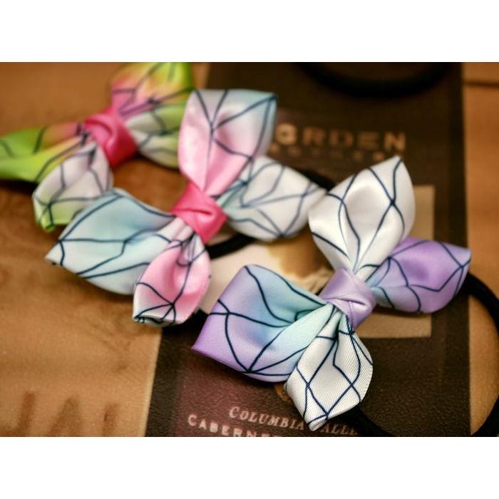 蝶モチーフヘアゴム 3カラー 蝶々モチーフ 胡蝶 ヘアアクセサリー 女の子 キッズ サテンリボン ハンドメイド 手作り メール便可 Lily Robe 通販 Yahoo ショッピング