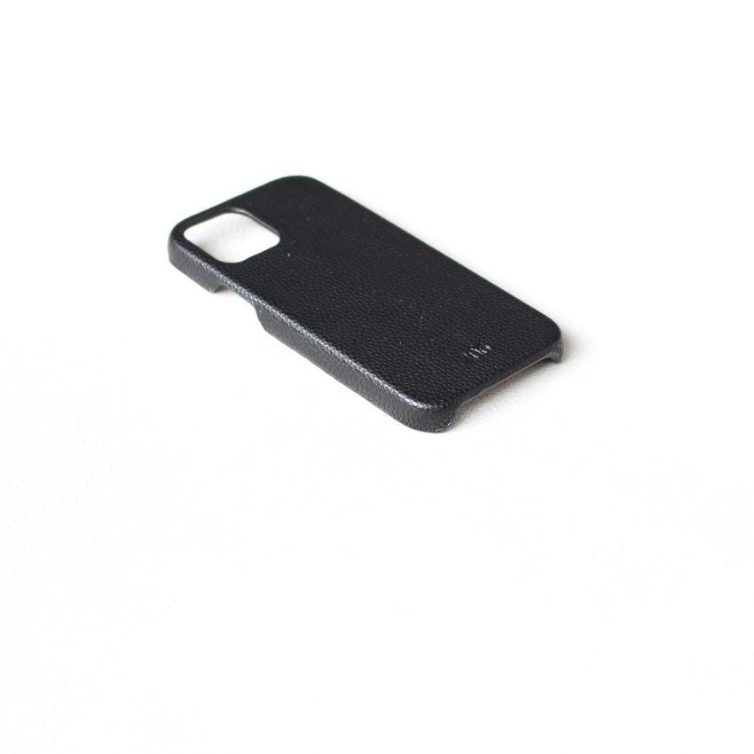 iphoneケース 型押し 刻印 イニシャル 名入れ PUレザー iPhone14