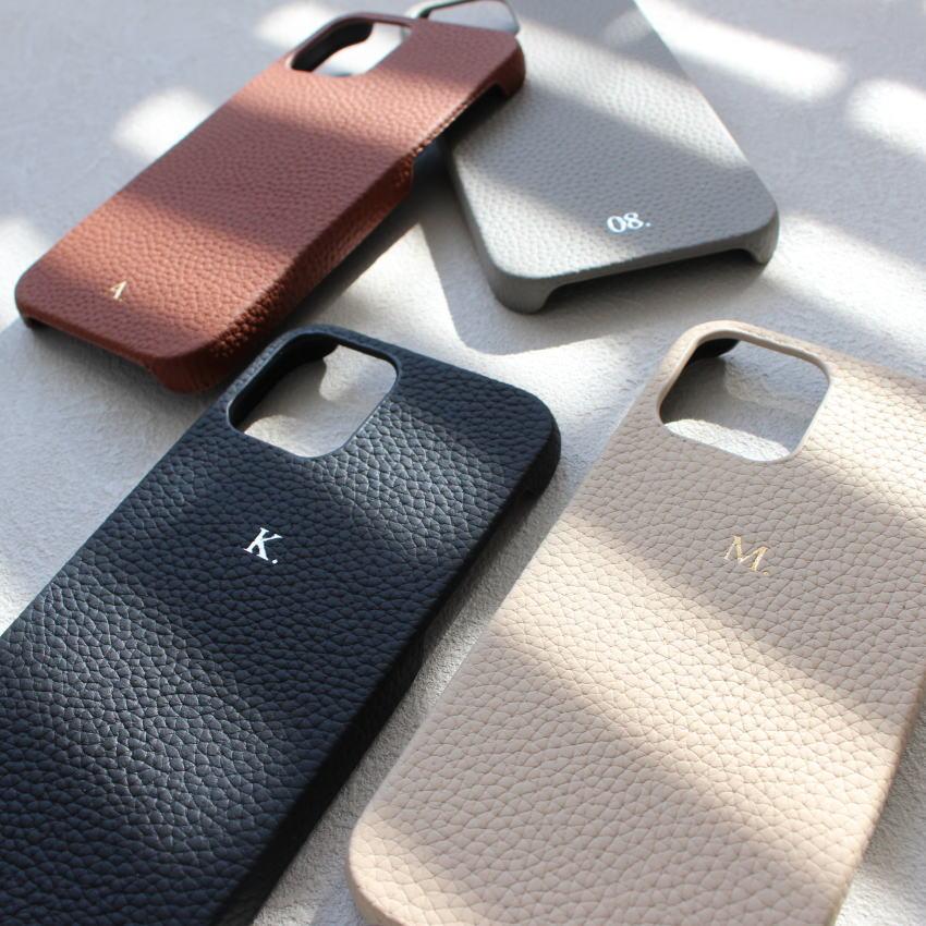 iphone15 ケース 本革 iphone14 スマホケース 名入れ 箔押し