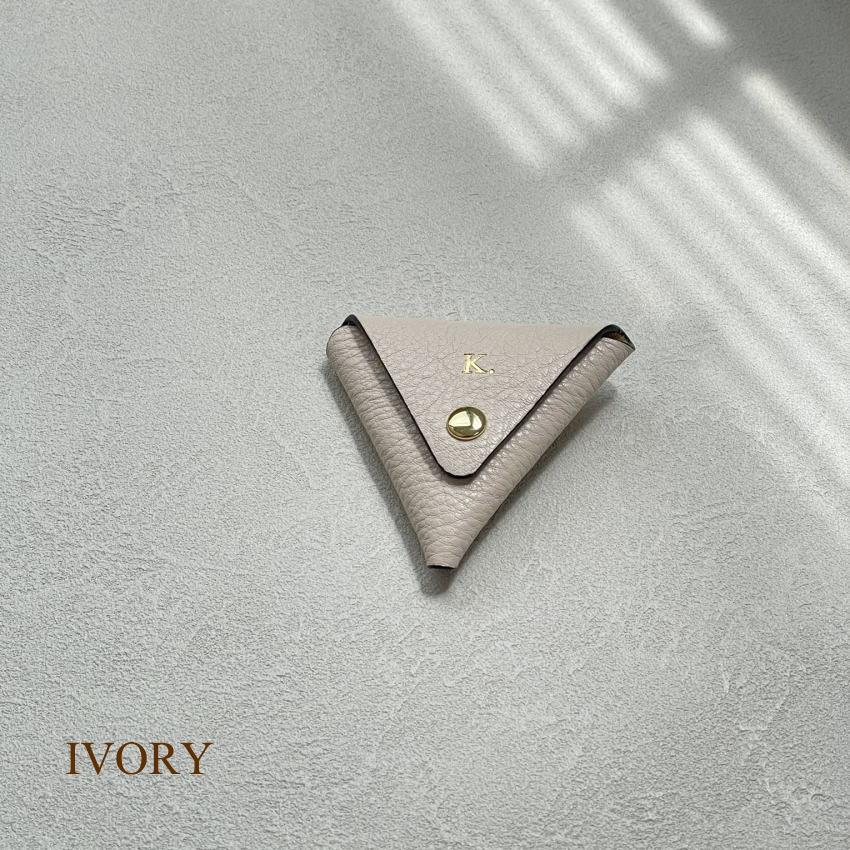 小物入れ lily 本革 コインケース 刻印 名入れ シュリンクレザー 小銭入れ