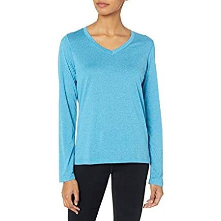 特別価格hanes Sport レディース クールドライパフォーマンス クールドライパフォーマンス レディースウエア 長袖 Vネックtシャツ Us サイズ Us Xx Large B01m985a0f Lily ブルー好評販売中 カラー Store 取寄せ の