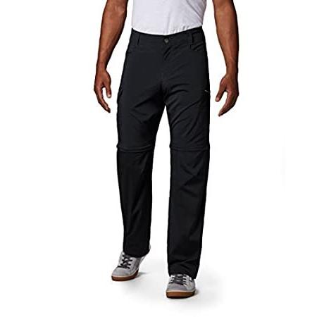 ★日本の職人技★ Stretch Ridge Silver Men's 特別価格Columbia Convertible 36x28好評販売中 Black, Pants, パンツ
