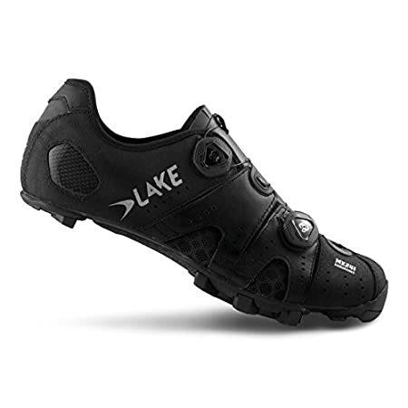 【テレビで話題】 特別価格Lake 40.0好評販売中 ブラック/シルバー メンズ - サイクリングシューズ Endurance MX241 フィッシングベルト