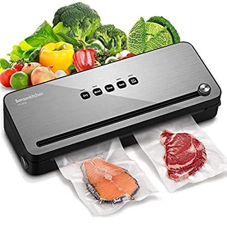 特別価格bonsenkitchen 真空包装機 食品用 真空シーラー カッター内蔵 ウェット ドライフード用 真空ロールバッグ付属好評販売中 キャンペーンもお見逃しなく