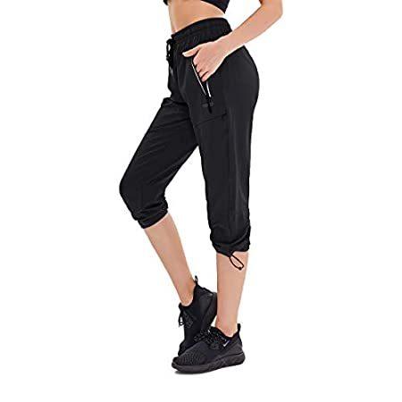 特別価格forenjoy レディース カーゴハイキングパンツ Us 速乾 防水 パンツ Upf50 トレーニング アウトドア カプリパンツ レディースウエア 好評販売中 Lily ファスナーポケット付き Us Store B086dg5qm8 再入荷送料無料 の