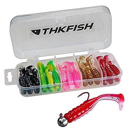 新品 特別価格thkfish 30個釣り ルアーソフト 餌釣り の ルアーソフト エギ 餌木 ベイトルアー 釣り 釣り の 仕掛けtテールクラッピー バストラウト餌好評販売中 B08bcc3j5d Lily Store 期間限定30 Off の