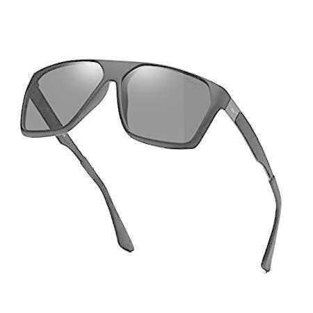 本物の  Classic 特別価格100 Unisex Wo好評販売中 and Men for Protection UV Square Sunglasses Polarized スポーツサングラス