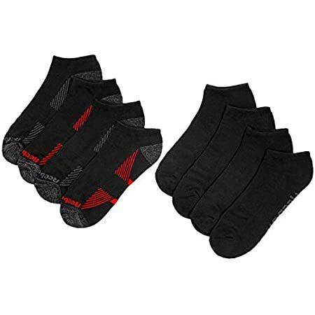 【予約販売】本 特別価格Reebok Men's Low Cut Socks Cushion Performance Training, Black, 8 Pairs好評販売中 スイング練習器具