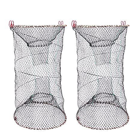 人気top ザリガニトラップ ミノウトラップ カニトラップ 2個 釣り餌トラップ Store 特別価格