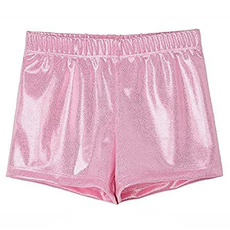 上等 注目ブランド 特別価格Domusgo Little Girls Gymnastic Shorts Pink Sparkle Boyshort for Kids Leop好評販売中 davidrhodesmusic.com davidrhodesmusic.com