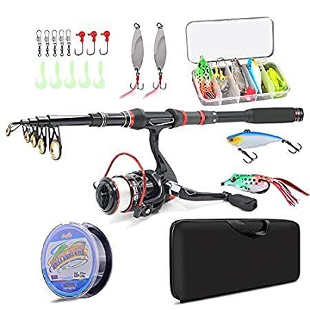 沸騰ブラドン 特別価格釣り竿とリールコンボ カーボンファイバー伸縮釣り竿 リールコンボキット カーボンファイバー伸縮釣り竿 ロッド 釣り竿 Evaボックス付き ギフトに最適 2 1m 7フィート好評販売中 Bfmxn Lily 釣り Store 日本最大の大好評ブランド