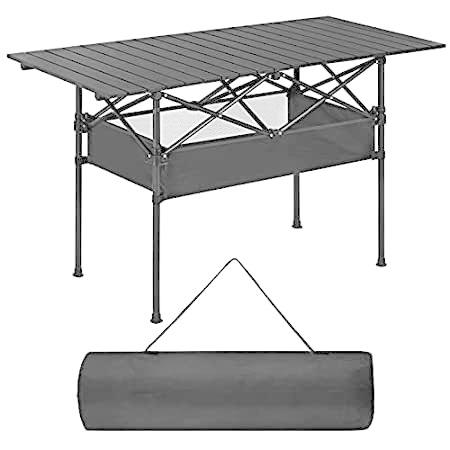 激安正規品 Portable Table Folding Outdoor Table Camping 特別価格Folding Aluminum Table好評販売中 Roll-up フィッシングバッグ