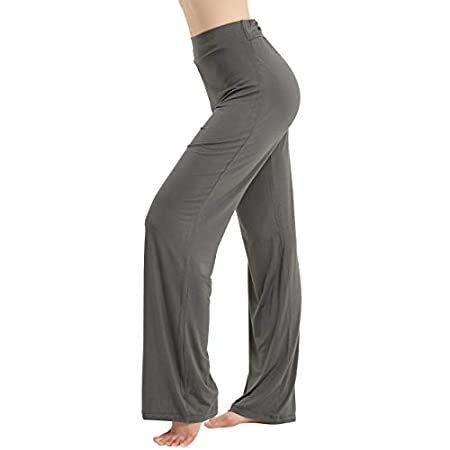 【国産】 Womens 特別価格FELEMO High Workout好評販売中 Women for Pants Yoga Bootcut Control Tummy Waist パンツ