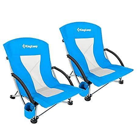 売れ筋商品 Chair Beach Low 特別価格KingCamp 2 Chair好評販売中 Backpack Lightweight Portable Folding Pack フィッシングバッグ