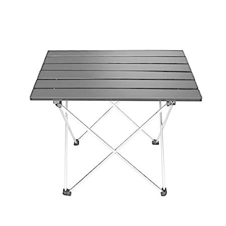 【ギフ_包装】 Folding Aluminum Lightweight Outry Table, Picn Outdoor Table, Camp Portable アウトドアテーブル