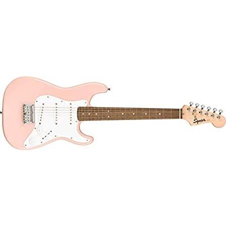 可愛いクリスマスツリーやギフトが エレキギター Squier Mini Pink Shell Fingerboard Laurel Stratocaster その他ギター ベース用パーツ アクセサリー Garces Org