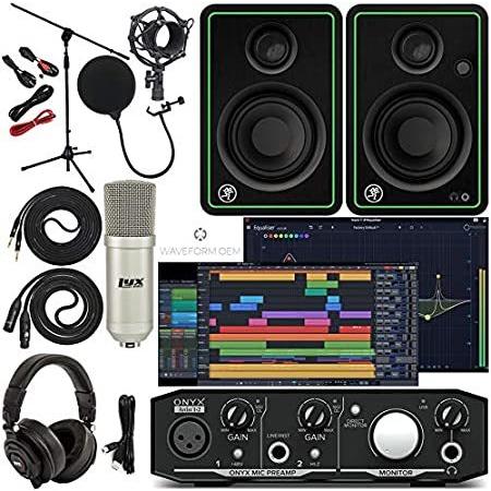 最安値 Artist Onyx Mackie 1-2 Kit, Software Production Music With Interface Audio その他録音用メディア