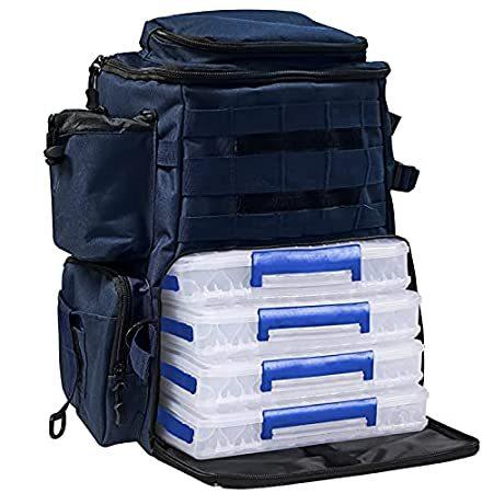 Thekuai スポーツ 釣りタックルバックパック 釣り竿ホルダー2個 大型収納 キャンプ トラウト釣り アウトドア キャンプ Market ハイキング ハイキング B0951wt9tbならショッピング ランキングや口コミも豊富なネット通販 更にお得なpaypay残高も スマホアプリも充実で