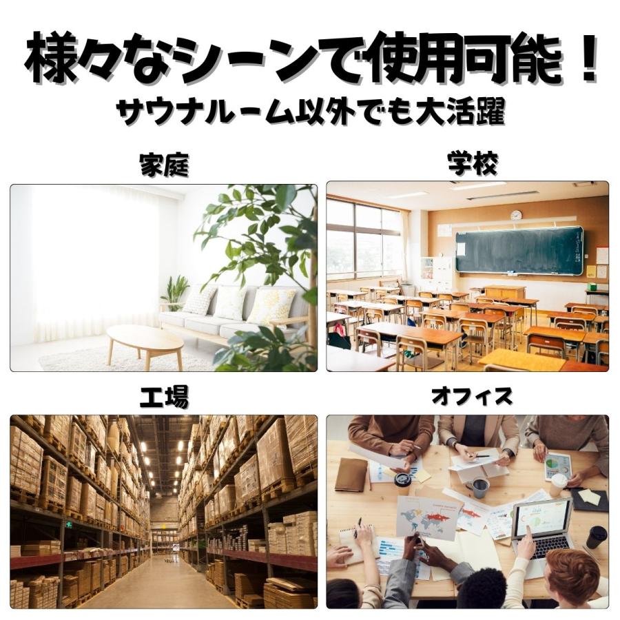 温度計 サウナ 温湿度計 サウナルーム 頑丈 耐久性 高温 トイレ用