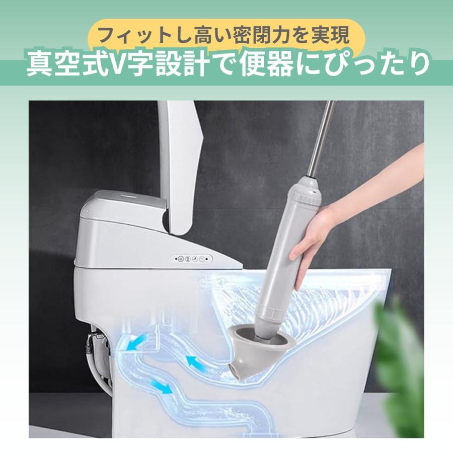 ラバーカップ すっぽん トイレ 詰まり つまり 真空式パイプクリーナー
