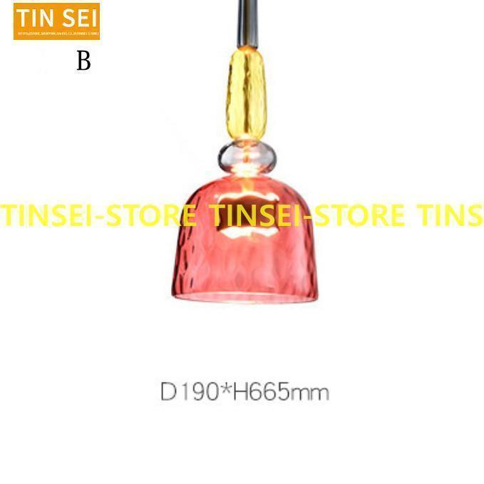 ペンダントライト カラフル 吊下げ灯 シャンデリア 北欧 間接照明 シンプル 工事必要 ガラス工芸 シーリングライト 現代レストラン 天井照明 カフェ風 北欧 ペンダントライト 間接照明 シンプル シーリングライト 天井照明