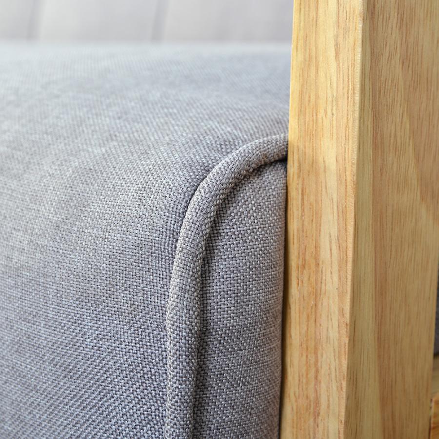 高品質高品質ソファ ソファー 2人掛け 2Pソファ ファブリック レトロ