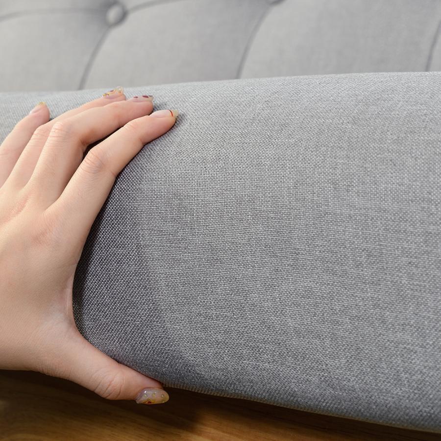 高品質高品質ソファ ソファー 2人掛け 2Pソファ ファブリック レトロ