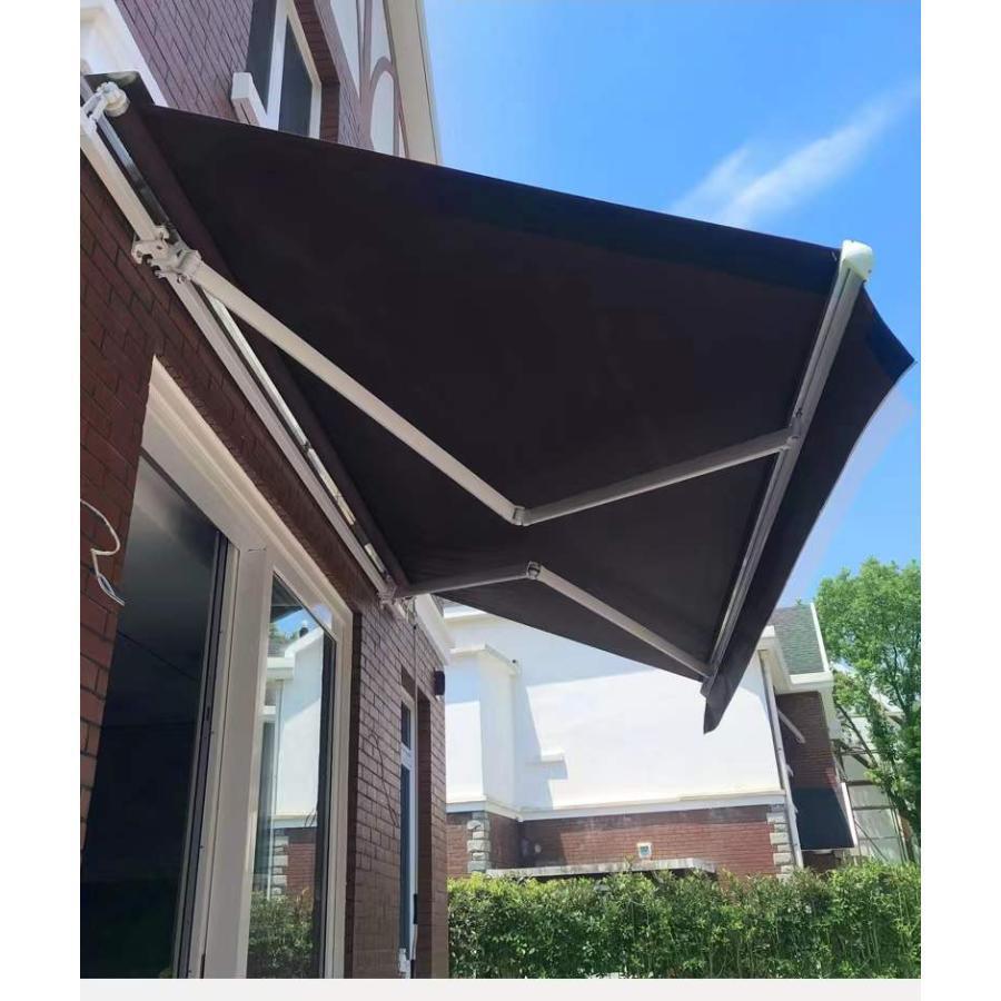 オーニングテント用 スクリーン 幅3m×張出2m 交換用 幕 日除けテント バルコニー カフェ オープンテラス 紫外線 UVカット 遮熱 断熱 ###3Mオーニング布### 