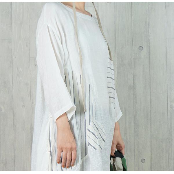 売れ筋 ロングシャツ シャツ ナチュラル レディース 大きいサイズ ワンピース チュニック ナチュラル服 人気 プラワン 秋 夏 春 60代 50代 40代 30代 かわいい マタニティ リネン 麻 大きいサイズ レディース ブラウス Tシャツ カットソー Knowledge21 Com