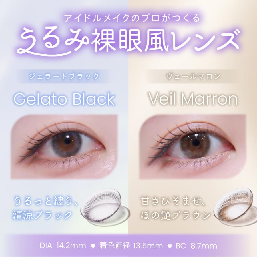 Prowink プロウィンク 2箱 1day 10枚入り 14.2mm カラコン 度あり 裸眼