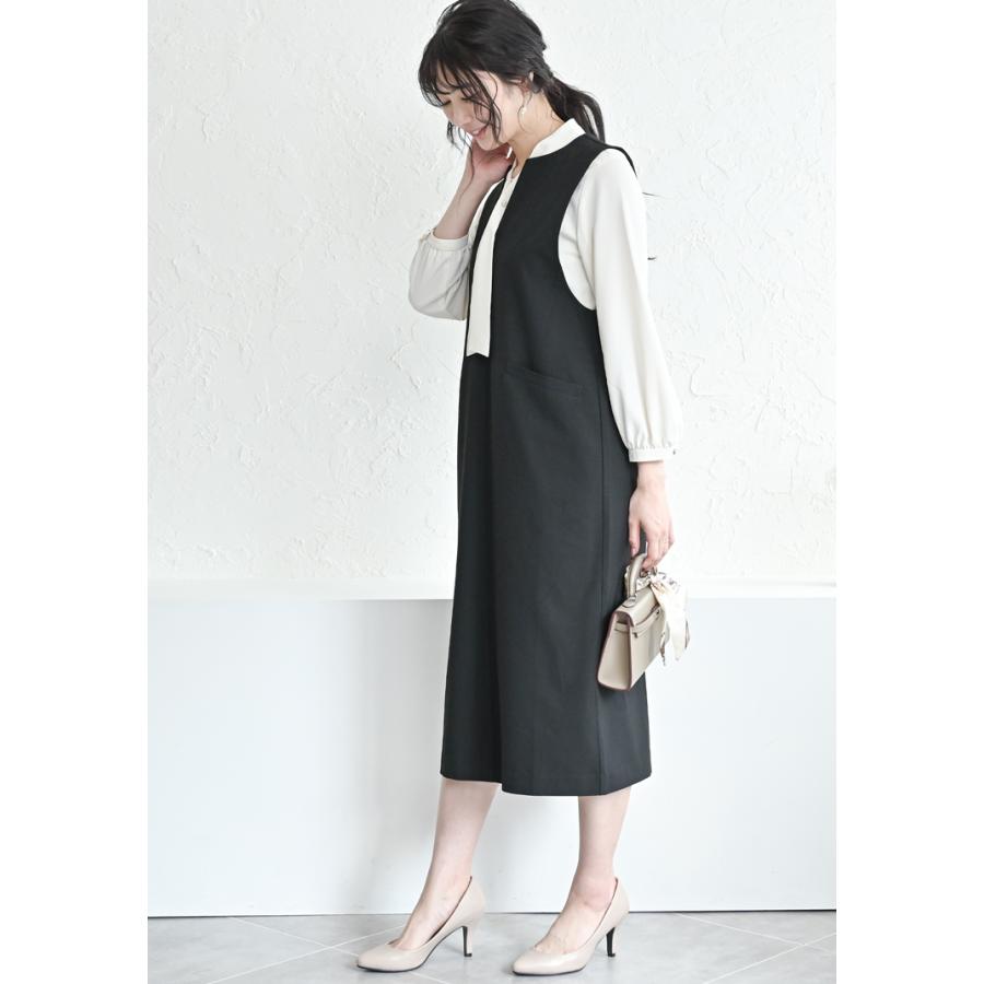 【Aさま】ワッペン ジャンパースカート ロングワンピース ワンピース ジャンパースカート ジャンスカ ロングワンピース 春