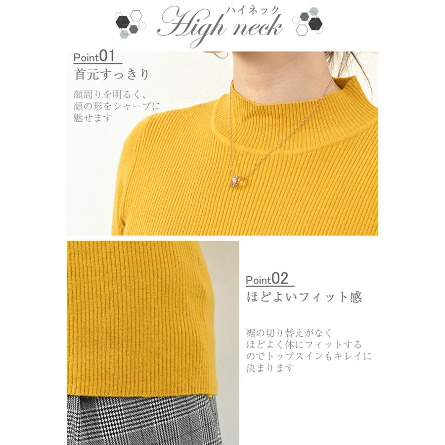 HERMES タートルネック セーター S ライトイエロー 毛玉になりにくい ニット タートルネック ハイネック レディース