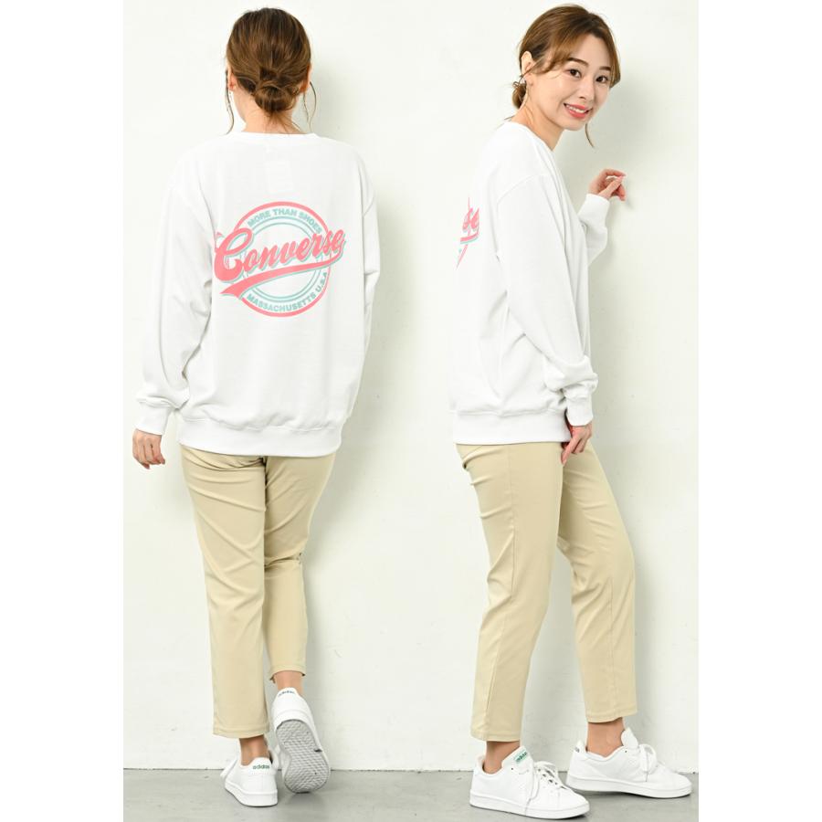 つやあり-CONVERSE コンバース 裏毛 トレーナー •ブランド レディース