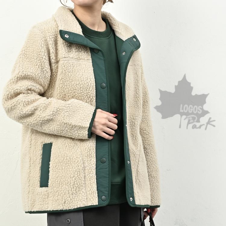 ロゴス パーク ボアジャケット フリース ジャケット レディース