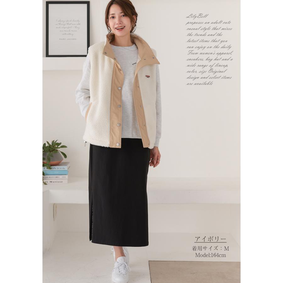 CONVERSE（コンバース） ボアベスト レディース ボア ベスト フリース