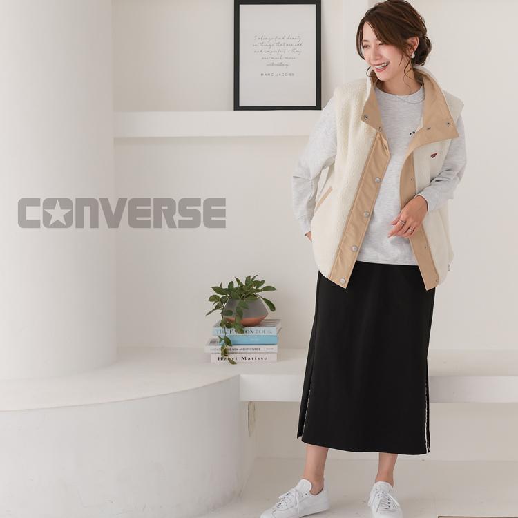 CONVERSE（コンバース） ボアベスト レディース ボア ベスト フリース