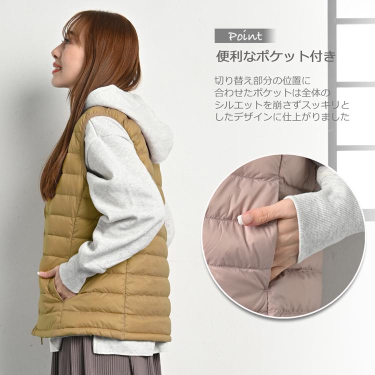 新品貴重！LUZeSOMBRA コンパクトダウンベスト M 吸湿発熱】ブレスサーモコンパクトダウンベスト|B2MEB551|Go to by