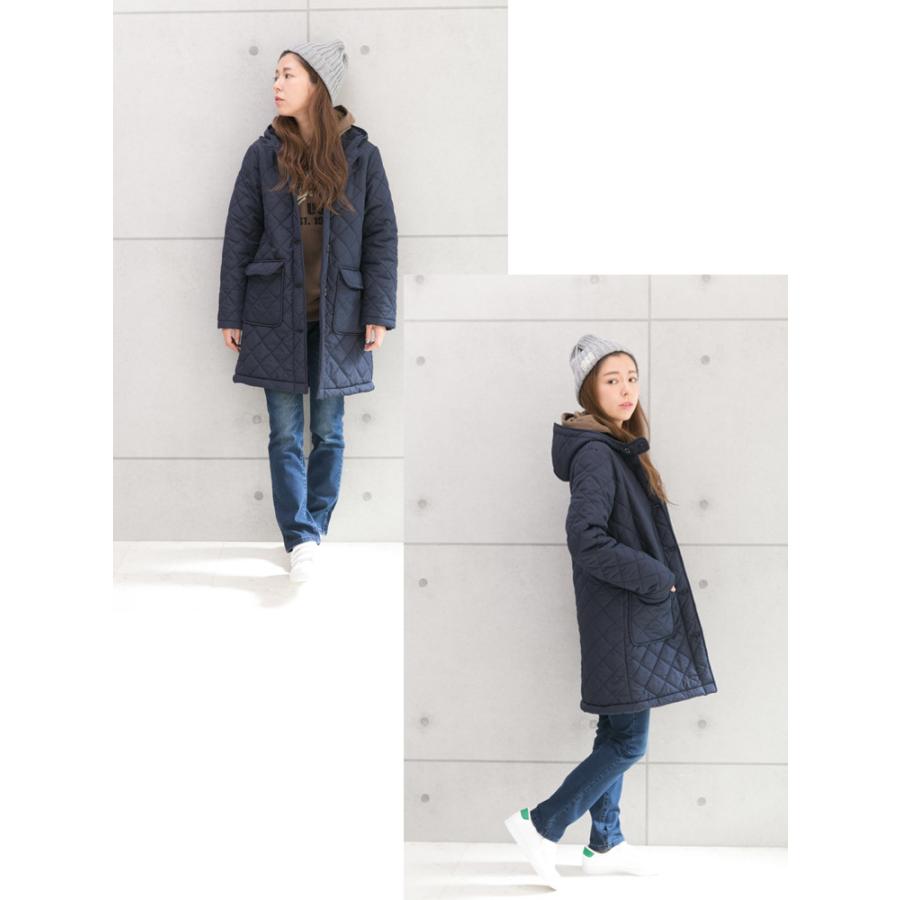 希少♡レリアン ベルベッドダイヤキルティングロングコート 中綿 リボン刺繍 BUNON | 刺繍キルティングコート - c a b i n e t O N L I N E