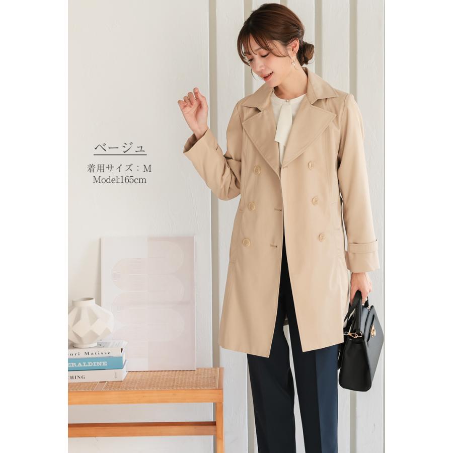 トレンチコート スプリングコート レディース 春コート ロング 春 秋