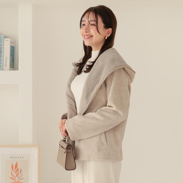 ショートコート レディース コート ジャケット ショート アウター 上品