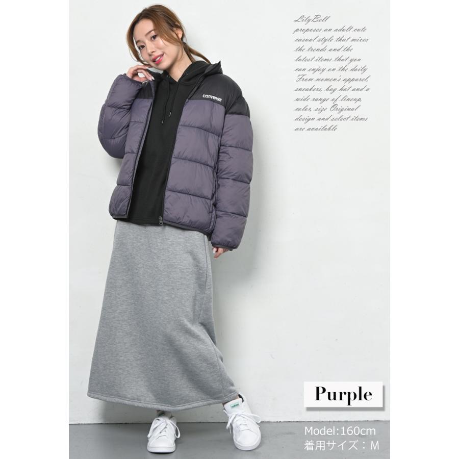 CONVERSE（コンバース） 中綿ジャケット フェイクダウン レディース