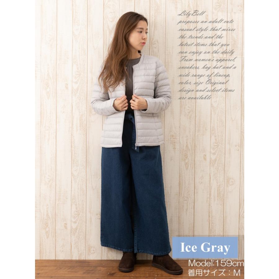 軽量 ダウンジャケット レディース インナーダウン ノーカラージャケット ポケッタブル ブルゾン ウィンドブレーカー 薄手 山ガールファッション 防寒着 09 Lilybell 通販 Yahoo ショッピング