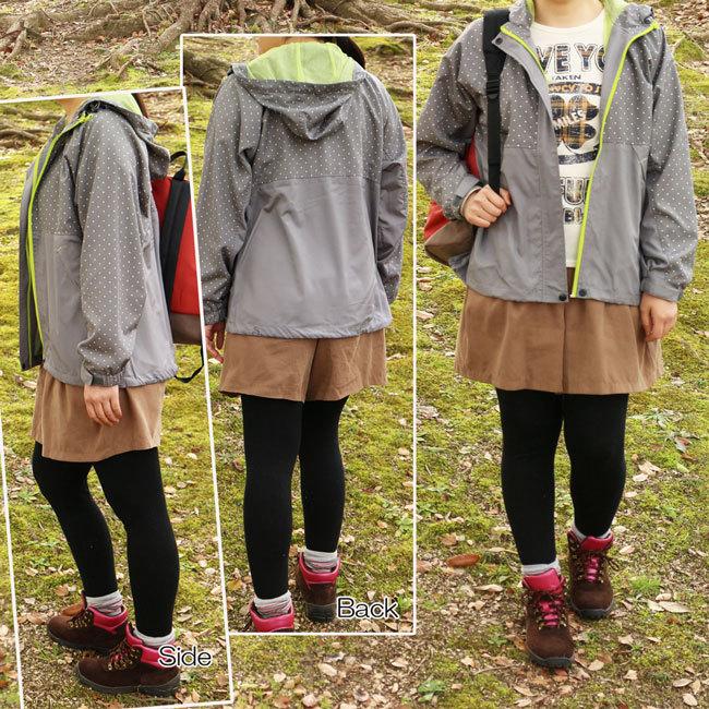 マウンテンパーカー レディース 裏フリース ウィンドブレーカー ナイロンジャケット 山ガールファッション 撥水 M L Ll 3l 大きいサイズ 秋 冬 09 Lilybell 通販 Yahoo ショッピング