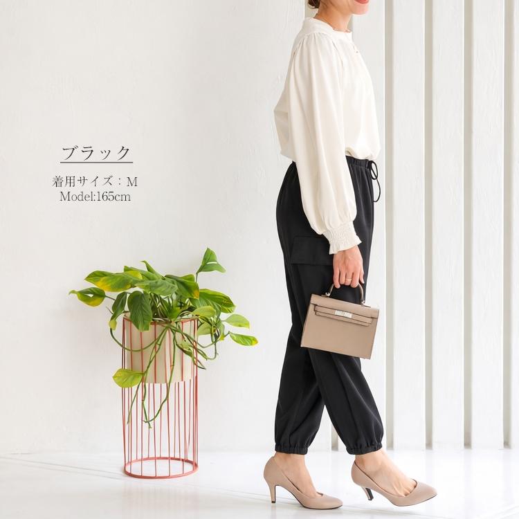 パラシュートパンツ カーゴパンツ レディース きれいめ ゆったり