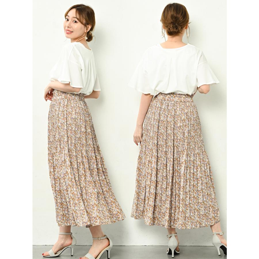 ロング プリーツスカート ロングスカート レディース シフォン ロング プリーツスカート ロングスカート レディース シフォン
