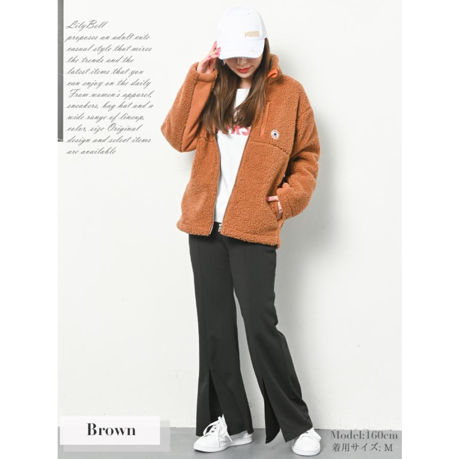 CONVERSE（コンバース） ボアジャケット ボア フリース ジャケット 
