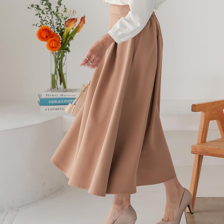 ロングスカート フレアスカート レディース aラインスカート 春 夏 秋